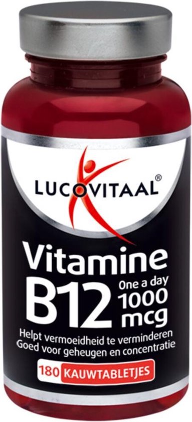 Lucovitaal Vitamine B12 1000 mcg 180 tabletten