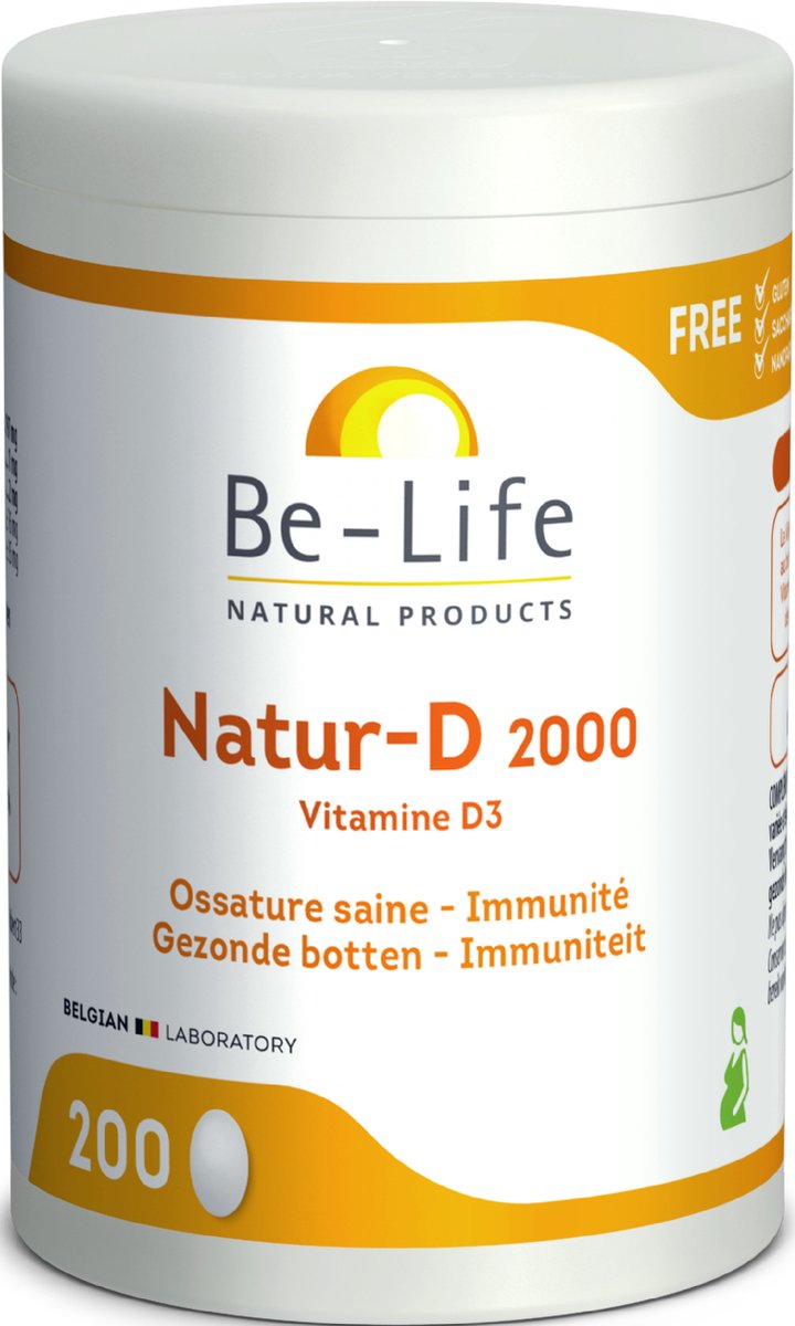 Be-Life Natur-D 2000 200 capsules