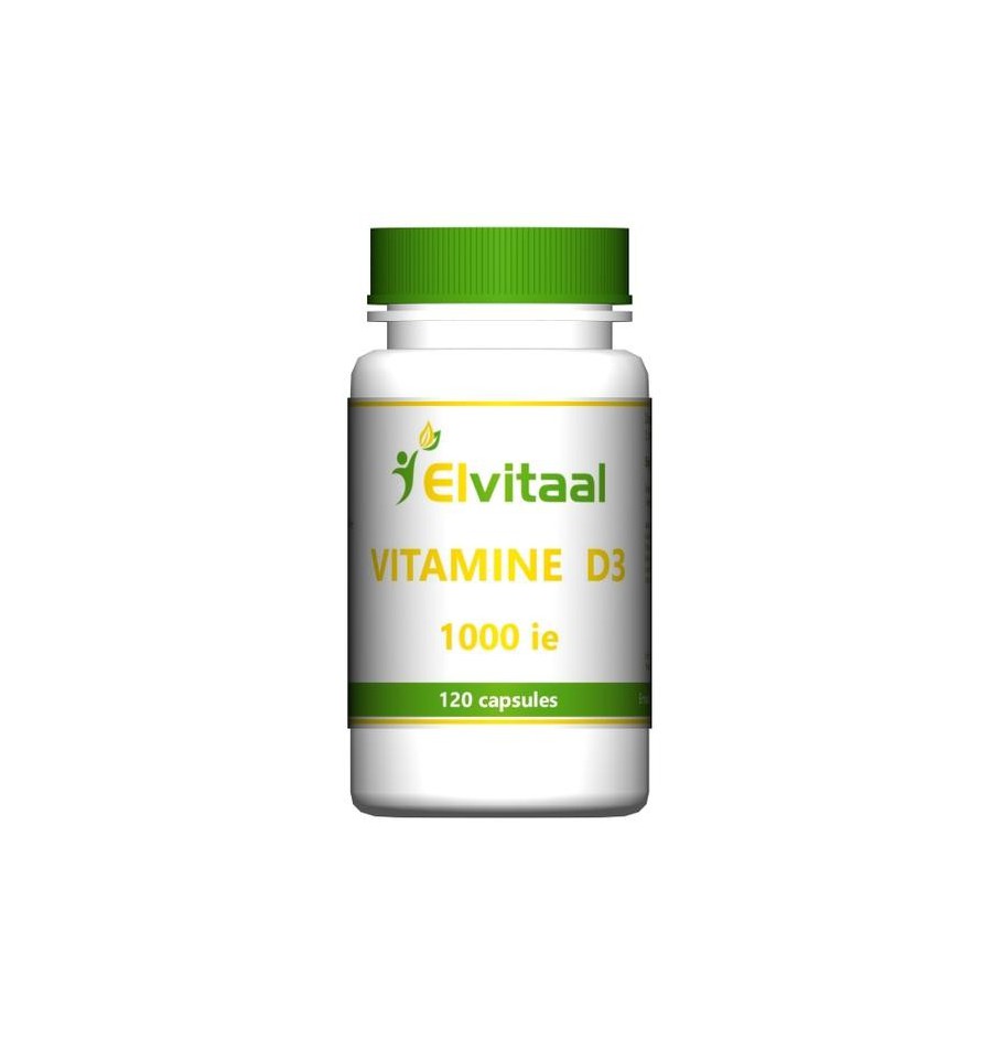 Elvitaal Vitamine D3 1000IE 25 mcg 120 capsules