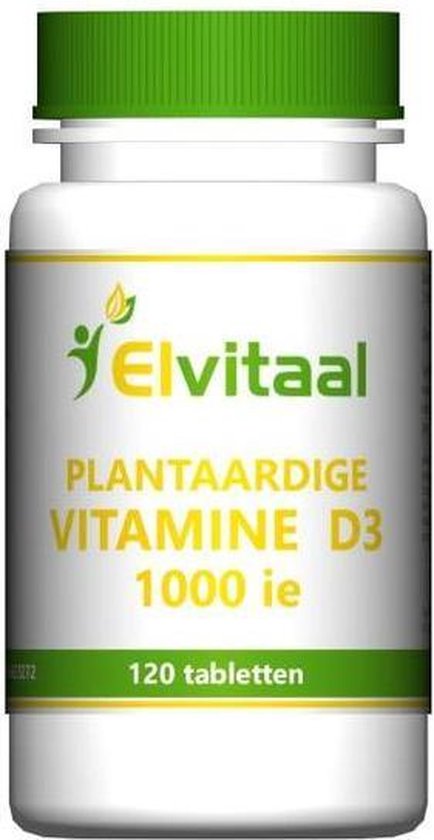 Elvitaal Vitamine D3 1000IE vegan 120 tabletten