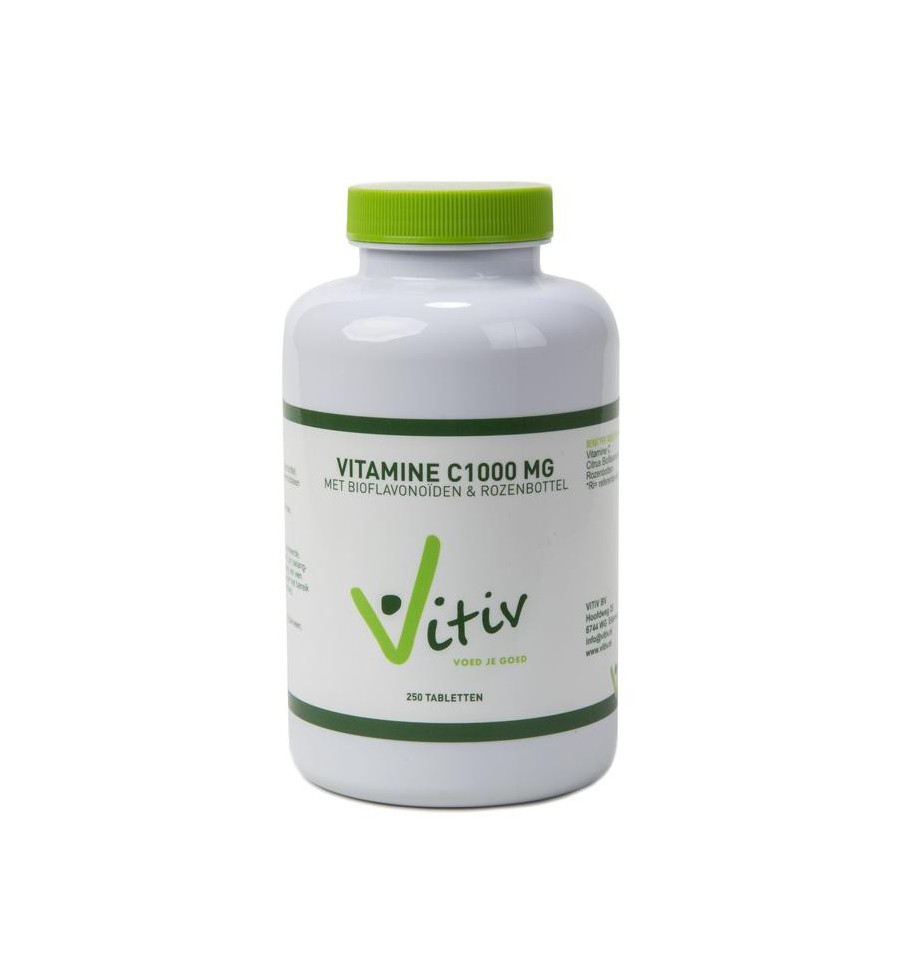 Vitiv Vitamine C1000 250 tabletten