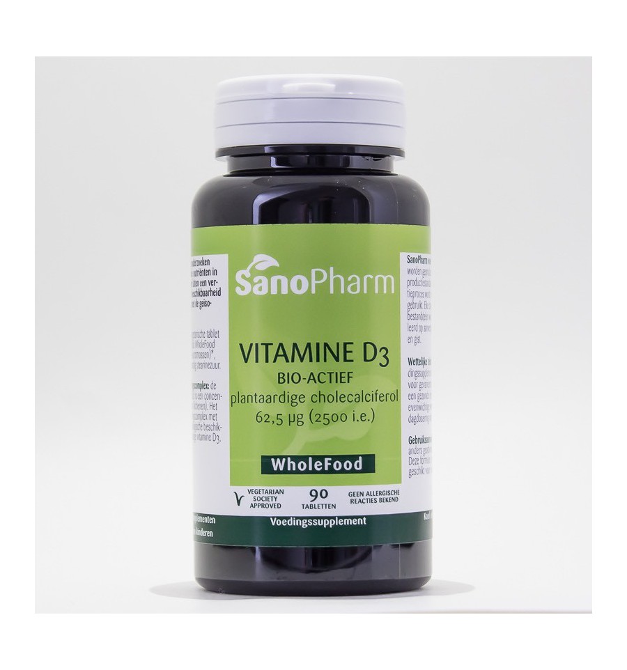 Sanopharm Vitamine D3 62.5 mcg 2500IE 90 tabletten