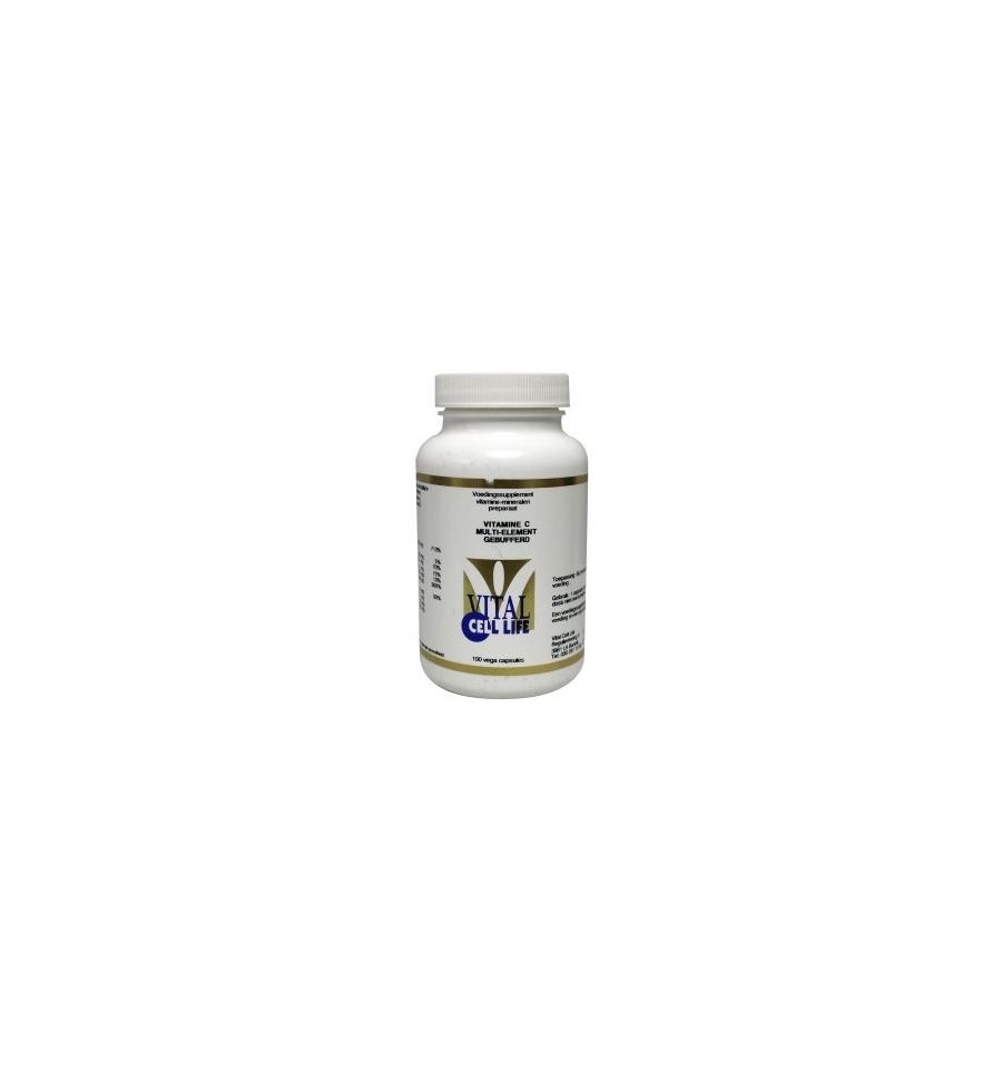 Vital Cell Life Vitamine C multi element gebufferd 100 capsules