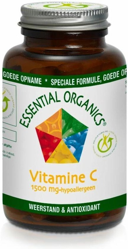 Essential Organics Essential Organ Vitamine C 1500 mg 75 tabletten