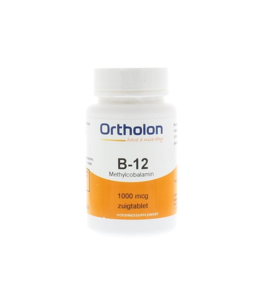 Ortholon Vitamine B12 methylcobalamine 1000 mcg 60 zuigtabletten