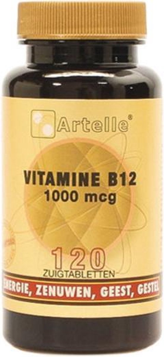 Artelle Vitamine B12 1000 mcg 120 zuigtabletten