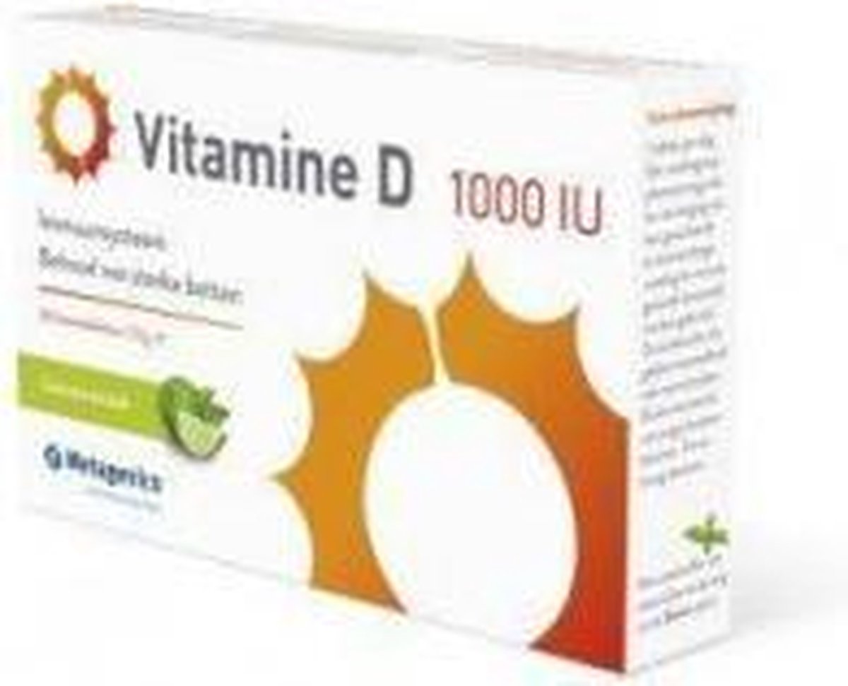 Metagenics Vitamine D 1000IU 84 kauwtabletten