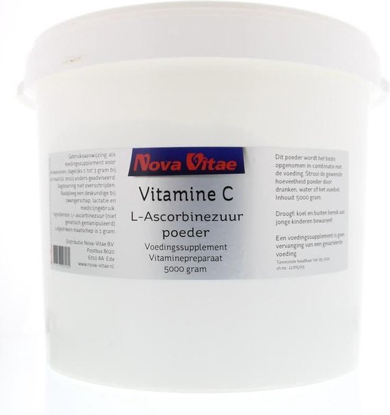 Nova Vitae Vitamine C ascorbinezuur 5 kg