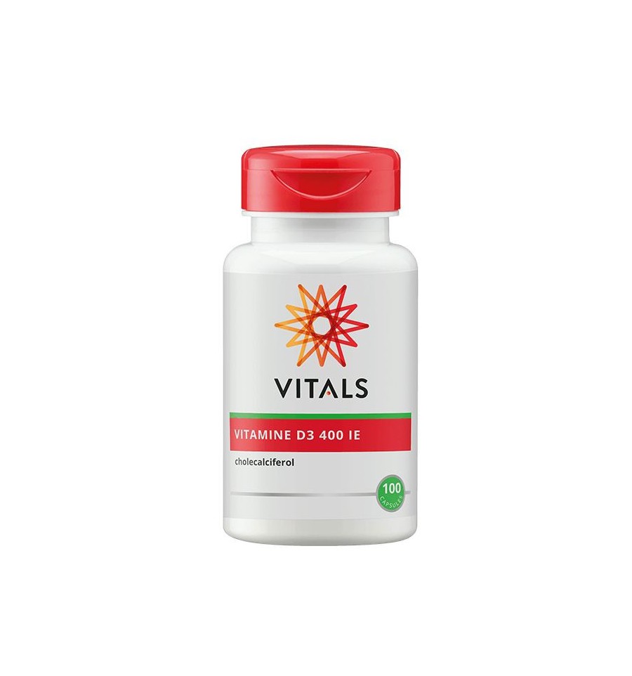 Vitals Vitamine D3 400IE 100 capsules