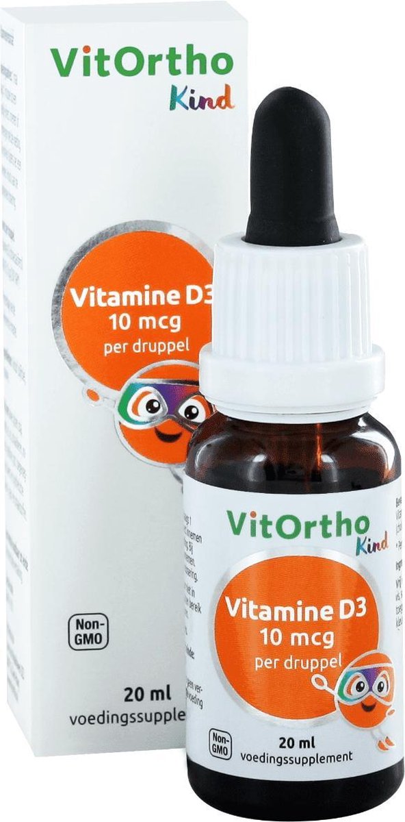Vitortho Vitamine D3 10 mcg (Kind) 20 ml