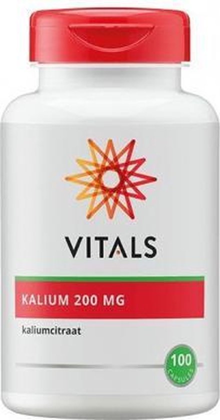 Vitals Kalium citraat 200 mg 100 capsules