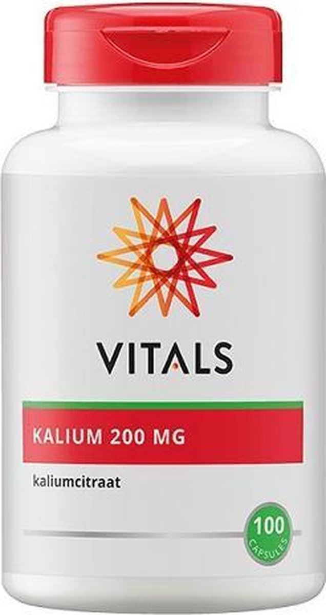 Vitals Kalium citraat 200 mg 100 capsules