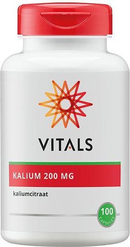 Vitals Kalium citraat 200 mg 100 capsules