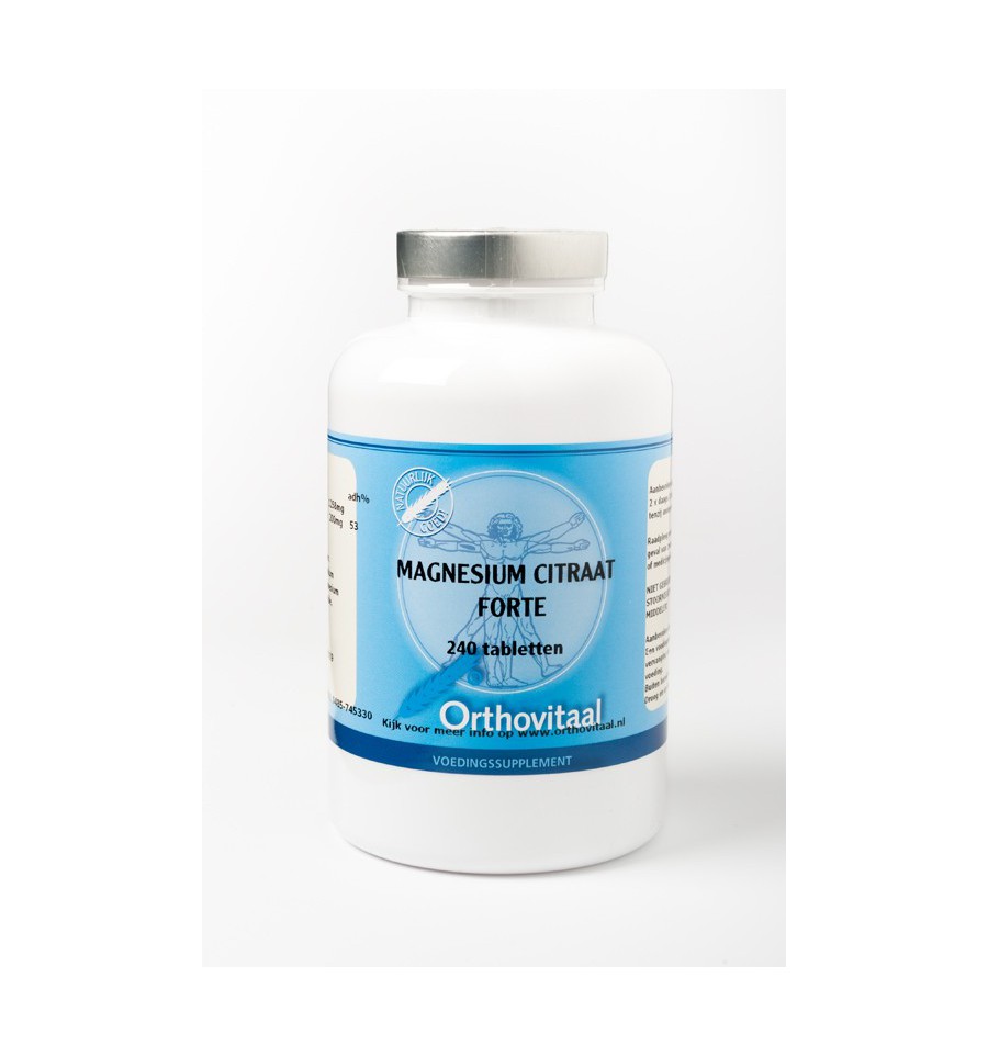 Orthovitaal Magnesium citraat forte 240 tabletten