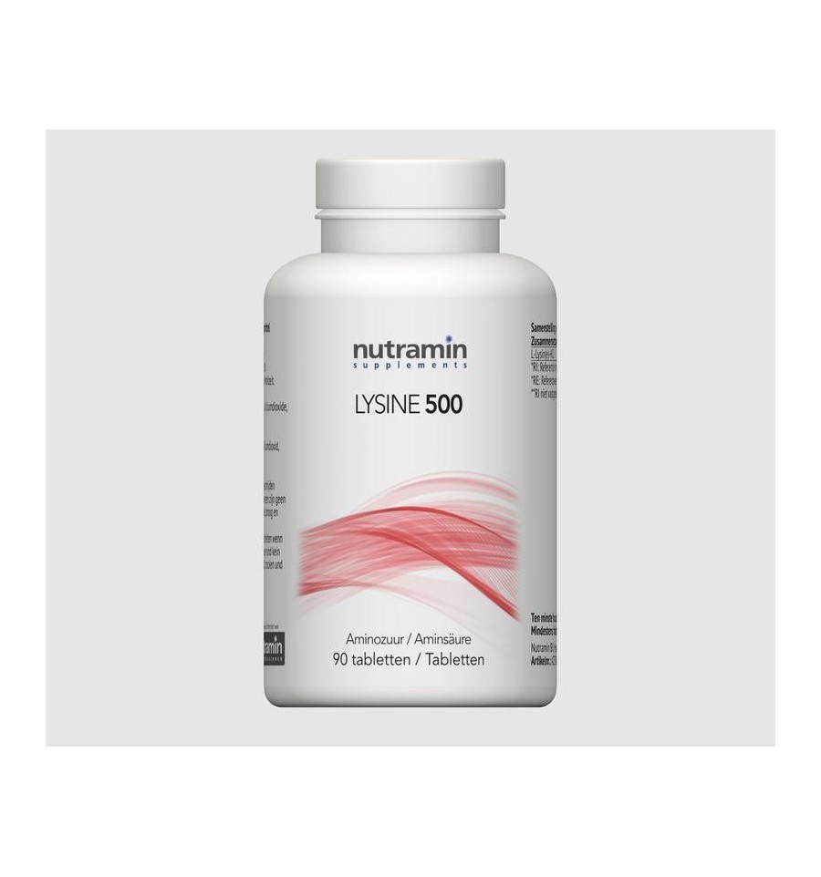 Nutramin NTM Lysine 500 90 capsules