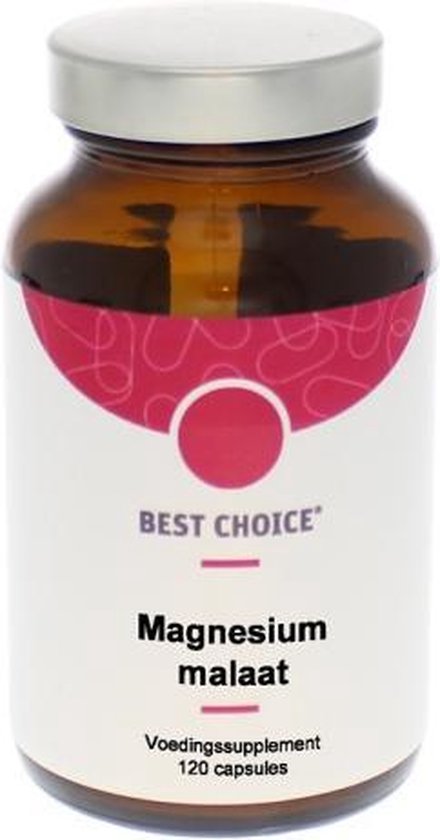Best Choice Magnesiummalaat 120 vcaps