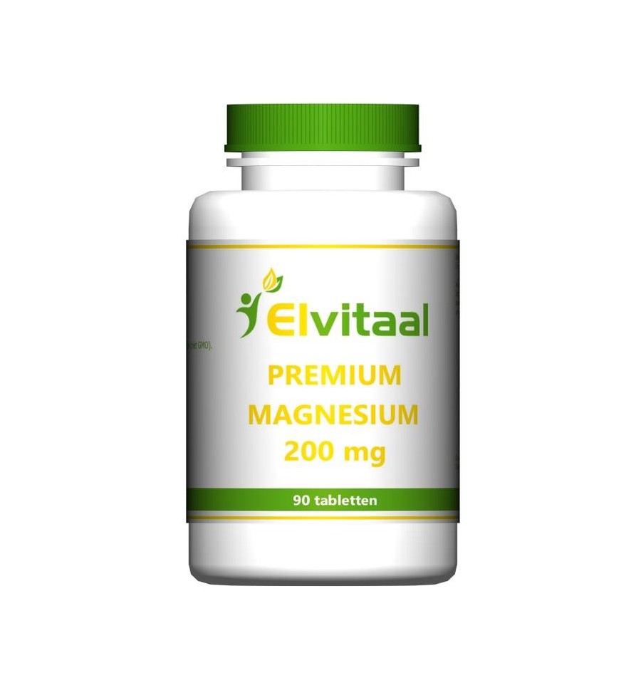 Elvitaal Magnesium 200 mg premium 90 tabletten