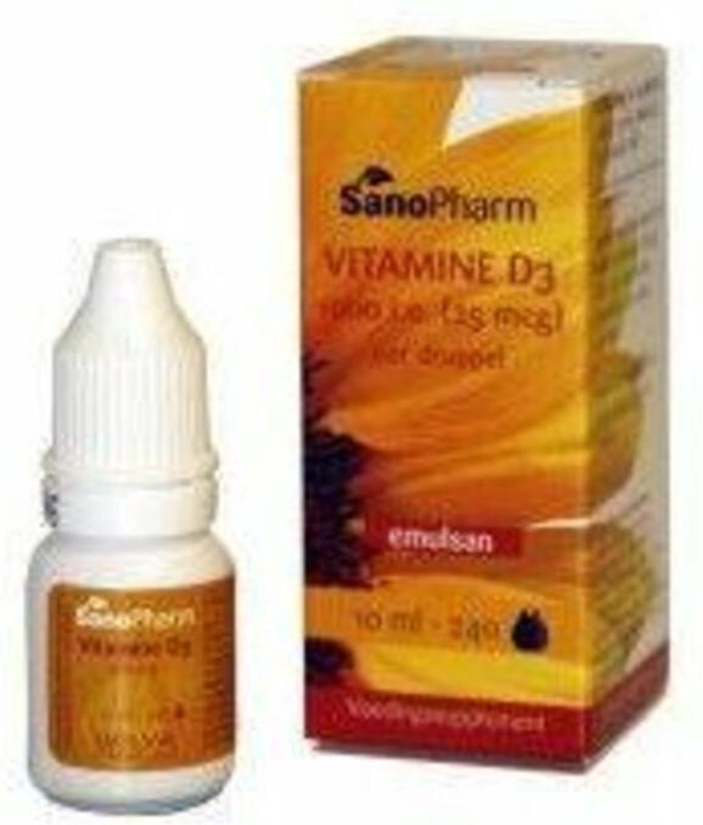 Sanopharm Vitamine D3 1000IE Emulsan 10 ml