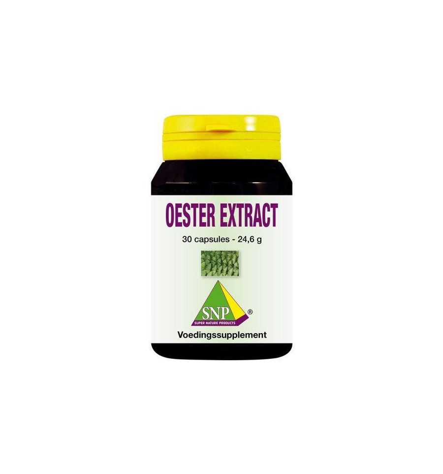 Snp Oester extract 700 mg 30 capsules