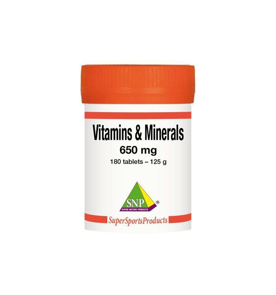 Snp Vitamins minerals complex 180 tabletten