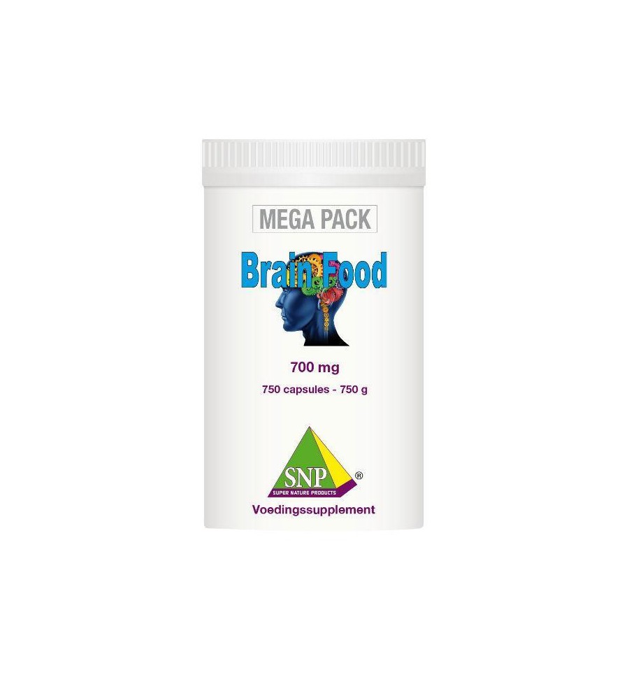 Snp Brainfood 700 mg megapack 750 capsules