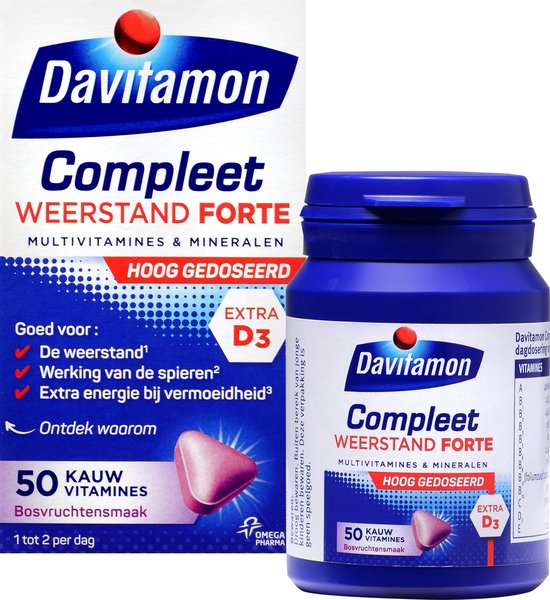 Davitamon Compleet weerstand forte 50 tabletten
