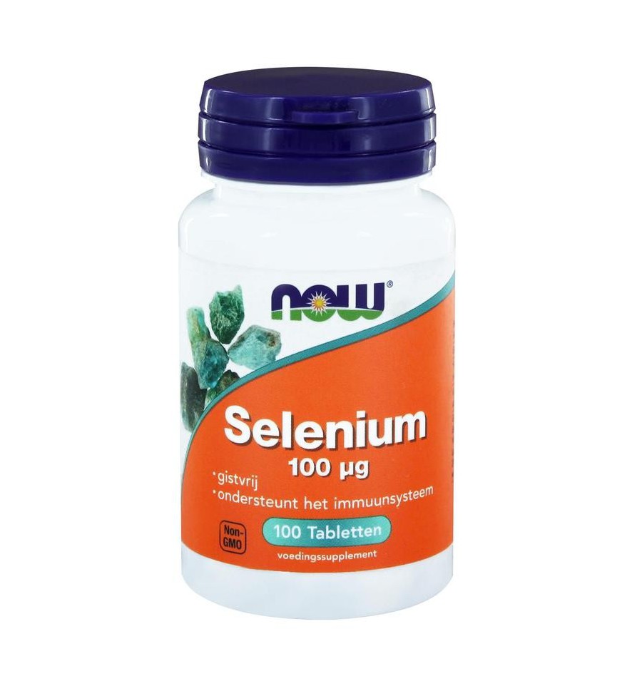 Now Selenium 100 mcg 100 tabletten