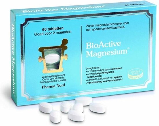 Pharma Nord BioActive magnesium 60 tabletten