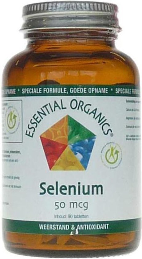 Essential Organics Essential Organ Selenium NP 50 mcg 90 tabletten