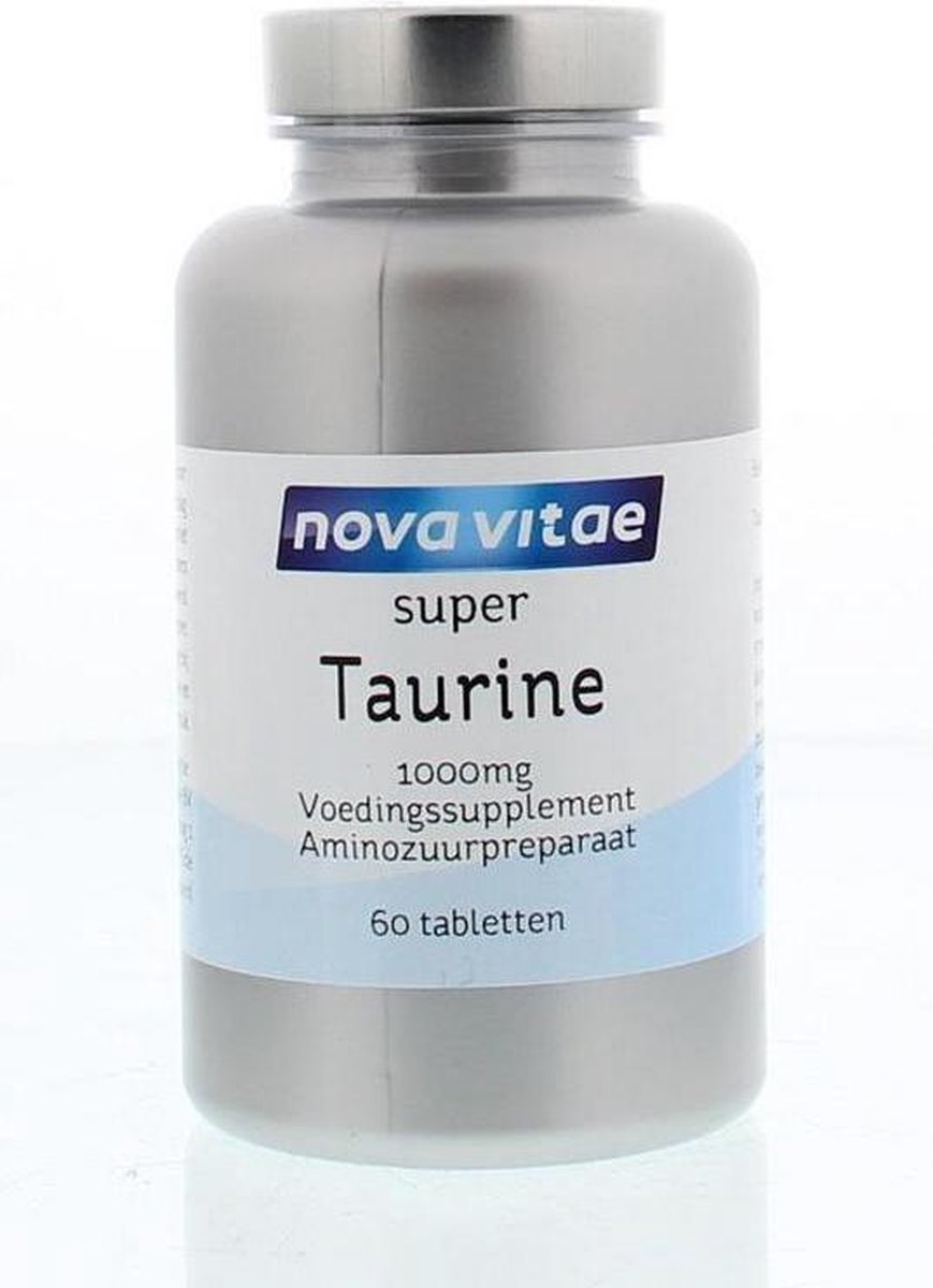 Nova Vitae Taurine 1000 mg 60 tabletten