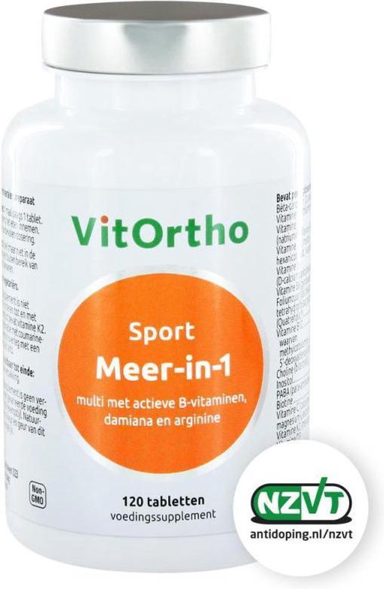 Vitortho Meer-in-1 sport 120 tabletten