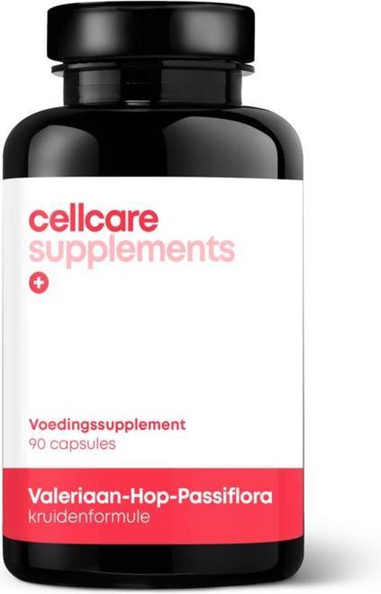 Cellcare Valeriaan-hop-passiflora 90 vcaps