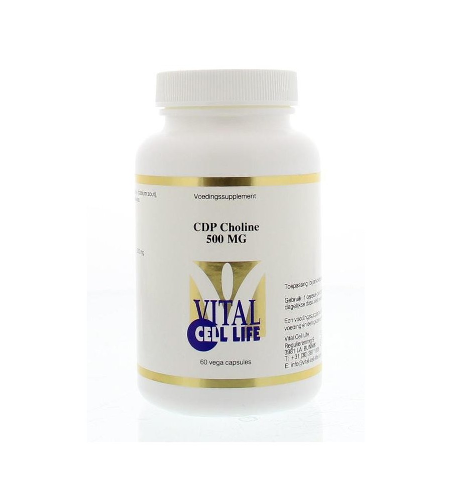 Vital Cell Life CDP Choline 500 mg 60 capsules