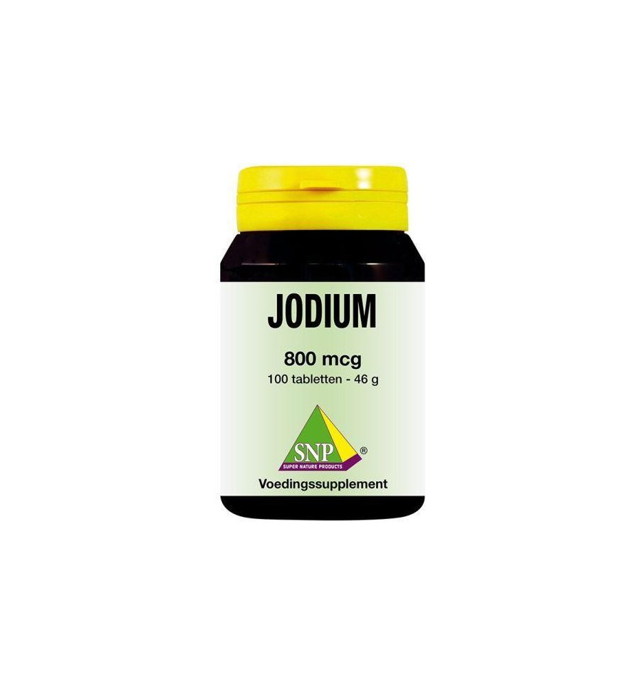 Snp Jodium 800 mcg + Q10 100 tabletten