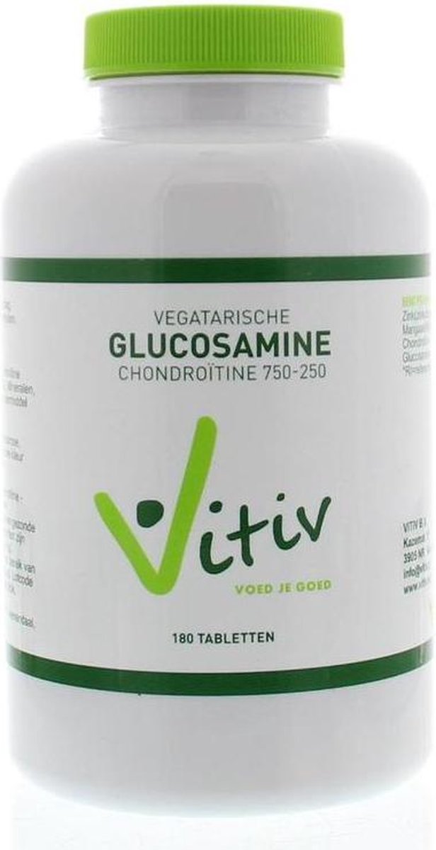 Vitiv Glucosamine chondroitine vegetarisch 180 tabletten