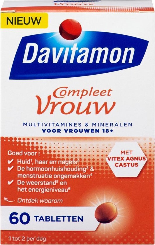 Davitamon Compleet vrouw 60 tabletten