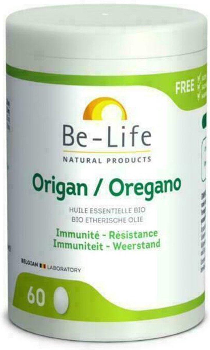 Be-Life Origano bio etherisch 60 capsules