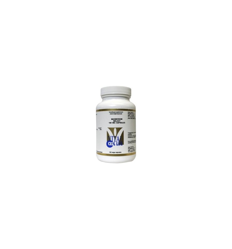 Vital Cell Life Magnesium malaat 150 mg 100 vcaps