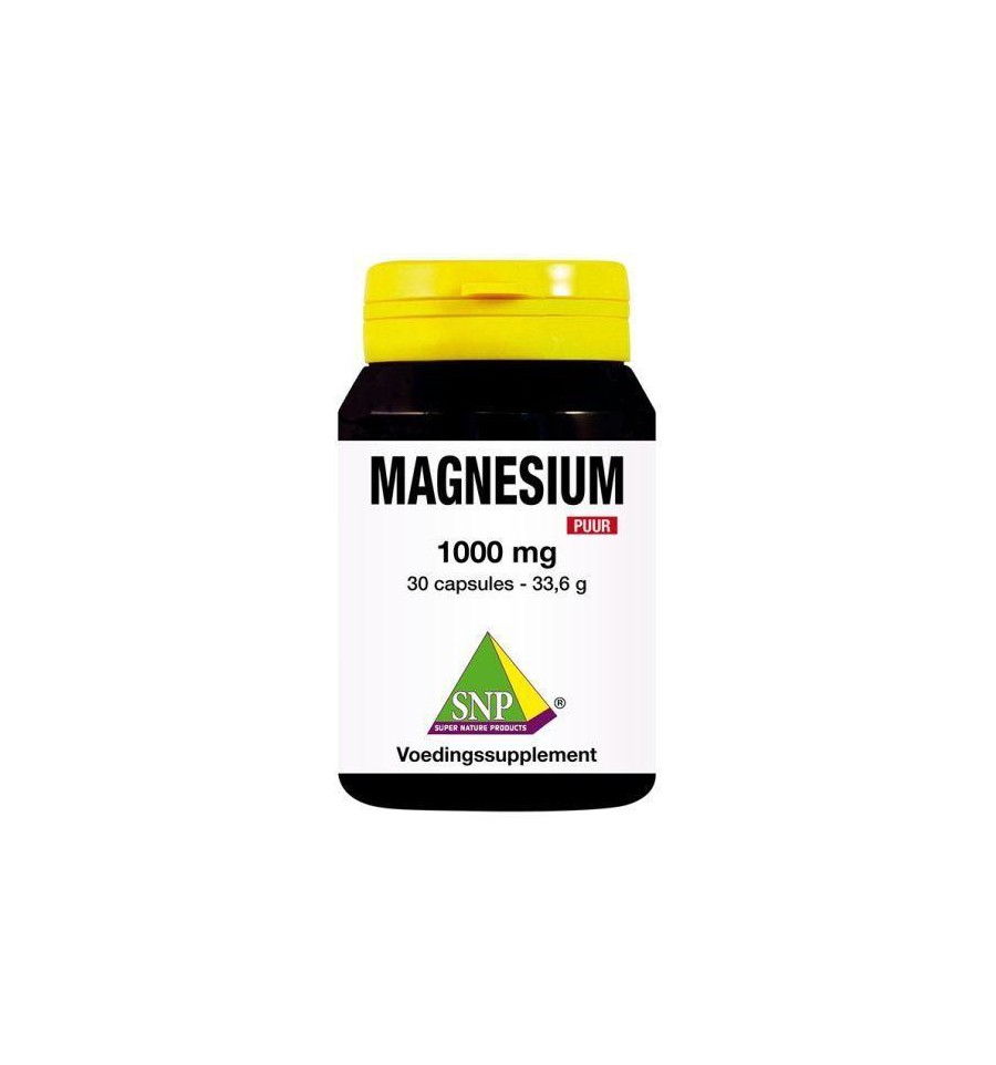 Snp Magnesium 1000 mg puur 30 capsules