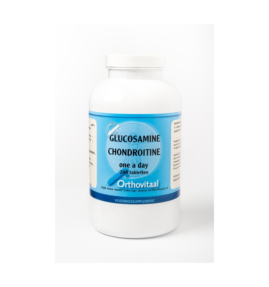 Orthovitaal Glucosamine/chondroitine 1500/500 mg 240 tabletten