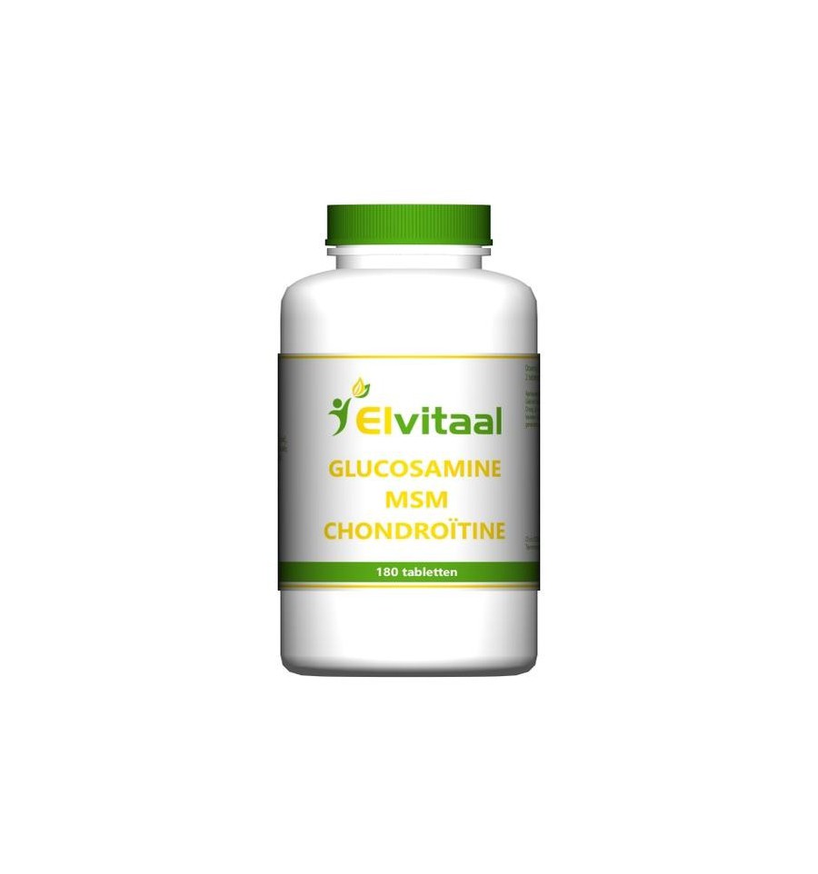 Elvitaal Glucosamine MSM chondroitine 180 tabletten