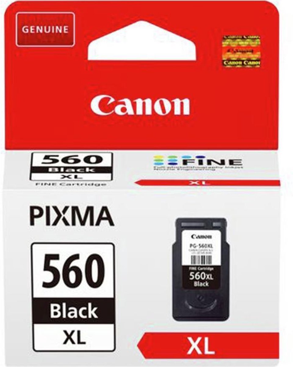 Canon PG-560XL Cartridge - Negro