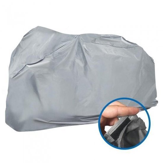 PROPLUS Beschermhoes voor fiets Peva - Grijs