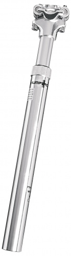Ergotec Verende zadelpen SP 5.0 27.2 x 350 mm aluminium zilver - Silver