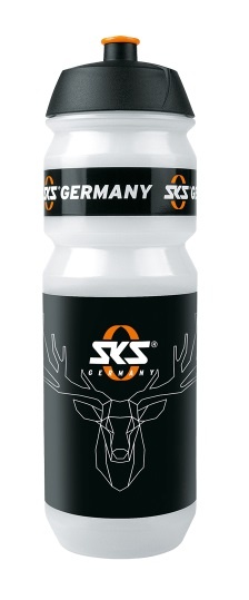 SKS Bidon logo groot 750 ml - Zwart