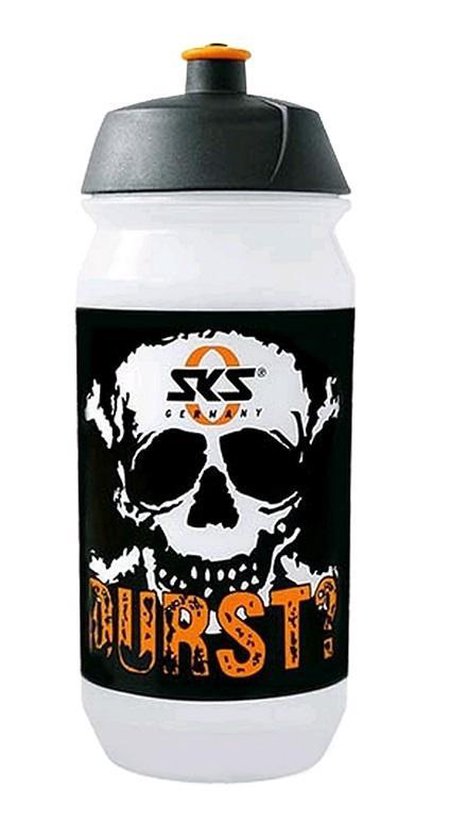 SKS bidon met schroefdeksel hert 500 ml - Grijs