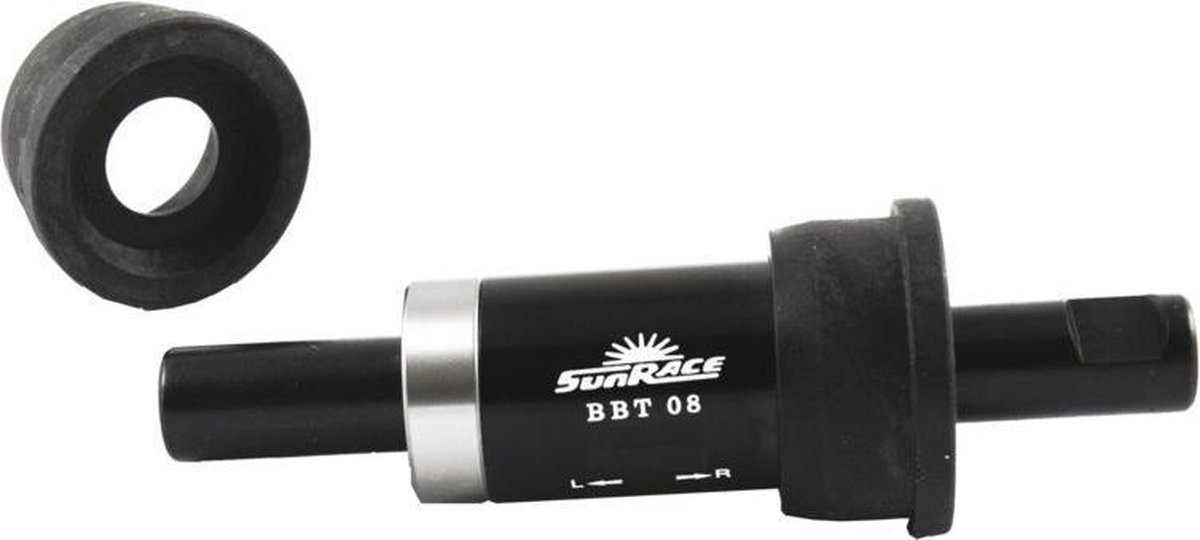 SunRace Trapas BBS08 JIS 127 / 38 mm - Zwart