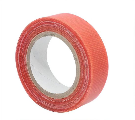 Velox velglint 2 meter x 18 mm per rol - Rood