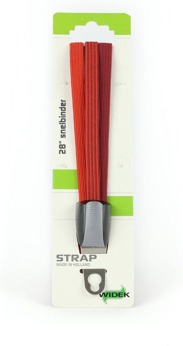 Widek snelbinder trio Trek In 28 inch RVS beugel oranje/ - Rood