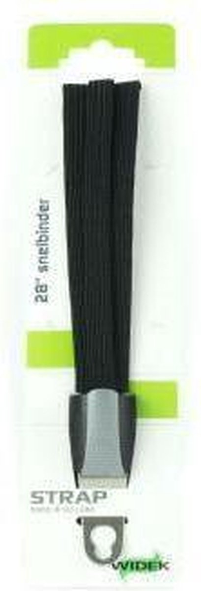 Widek snelbinders Blister 28 inch 60 cm elastaan - Zwart
